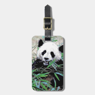 Étiquette À Bagage Étiquettes de bagage de panda