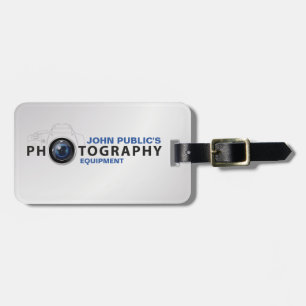 Étiquette À Bagage Étiquettes de bagage d'équipement de photographie