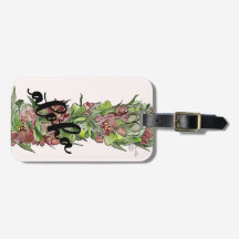 Étiquettes de bagage Haku Lei Aloha Hawaii