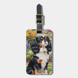Étiquette À Bagage Étiquettes de bagages Cavalier King Charles Spanie