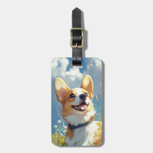 Étiquette À Bagage Étiquettes de bagages Corgi