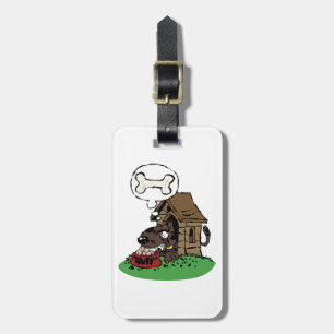 Étiquette À Bagage Étiquettes de bagages de maison de chien