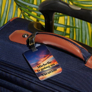 Étiquette À Bagage Étiquettes de bagages en acrylique intelligentes a