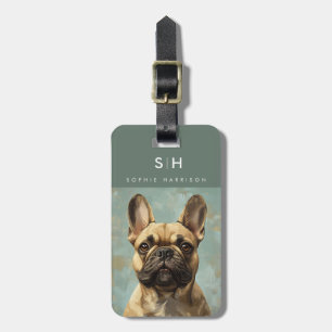 Étiquette À Bagage Étiquettes de bagages pour chien Bouledogue França