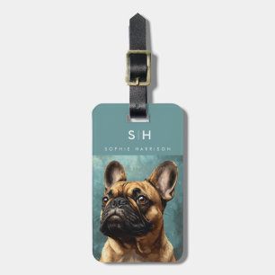 Étiquette À Bagage Étiquettes de bagages pour chien Bouledogue França