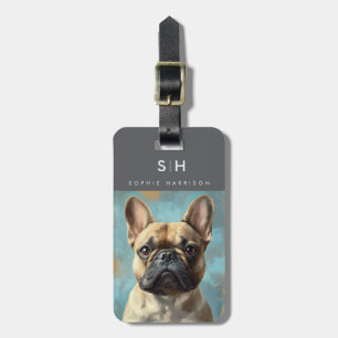 Étiquette À Bagage Étiquettes de bagages pour chien Bouledogue França