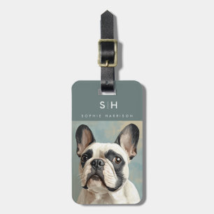 Étiquette À Bagage Étiquettes de bagages pour chien Bouledogue França