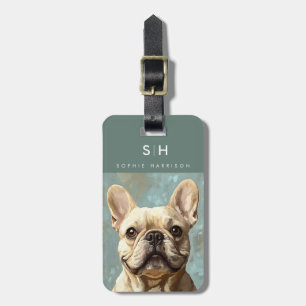 Étiquette À Bagage Étiquettes de bagages pour chien Bouledogue França