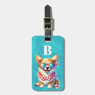 Étiquette À Bagage Étiquettes de bagages pour chien Corgi