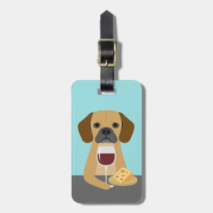 Étiquette À Bagage Étiquettes de bagages pour chien Puggle