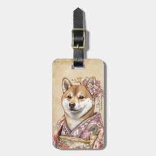 Étiquette À Bagage Étiquettes de bagages pour chien Shiba Inu victori