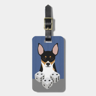 Étiquette À Bagage Étiquettes de bagages Rat Terrier