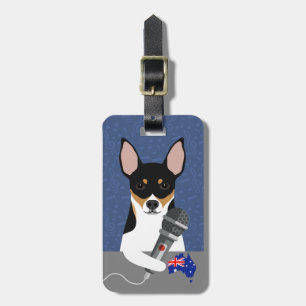 Étiquette À Bagage Étiquettes de bagages Rat Terrier