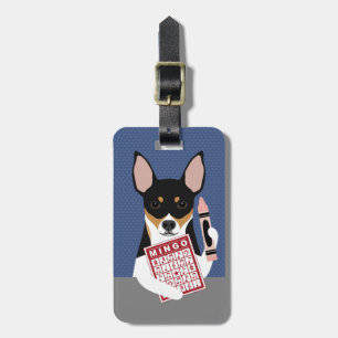 Étiquette À Bagage Étiquettes de bagages Rat Terrier