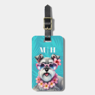 Étiquette À Bagage Étiquettes de bagages Schnauzer
