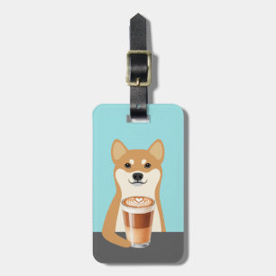 Étiquette À Bagage Étiquettes de bagages Shiba Inu