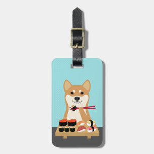 Étiquette À Bagage Étiquettes de bagages Shiba Inu