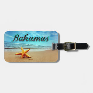 Étiquette À Bagage étoile des Bahamas