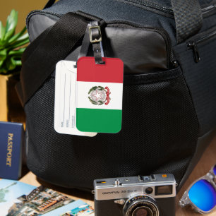 Étiquette À Bagage Étui de téléphone drapeau Italie