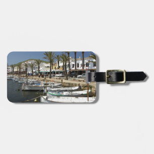 Étiquette À Bagage Europe, Espagne, Minorque (ou Menorca). Pêche
