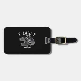 Étiquette À Bagage F-Caw-F Style Vintage