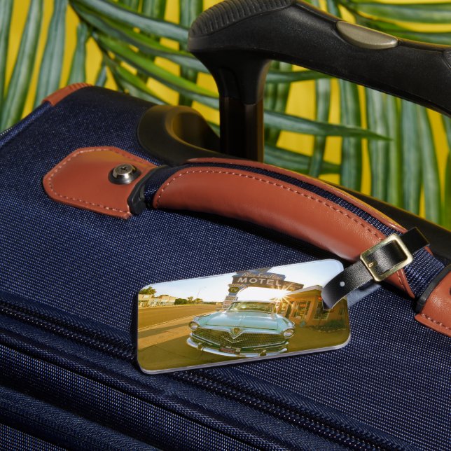 Étiquette À Bagage Fameux motel Blue Swallow sur la route 66 (Insitu Rectoal 3)