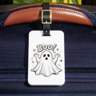 Étiquette À Bagage Fantôme mignon Boo