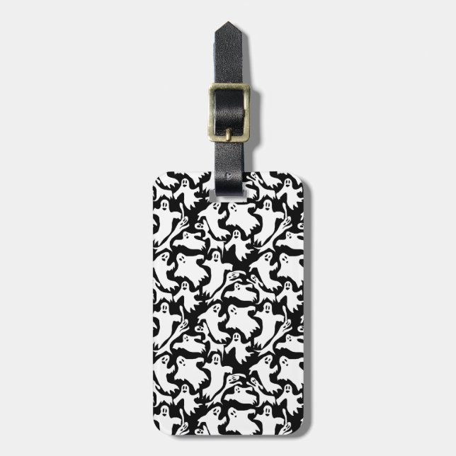 Étiquette À Bagage Fantômes (Devant Vertical)