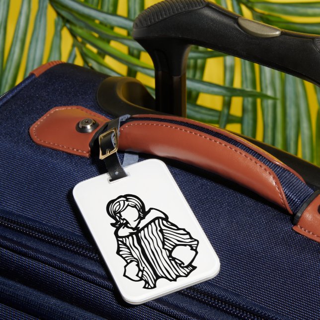 Étiquette À Bagage fashionista (Insitu Rectoal 1)