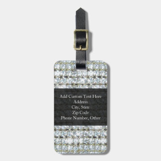 Étiquette À Bagage Faux Bling
