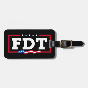 Étiquette À Bagage FDT Amusant anti-Trump No-Trump