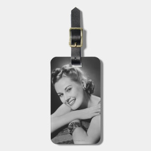 Étiquette À Bagage Femme fascinante