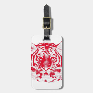 Étiquette À Bagage Fermeture de la face du tigre 4