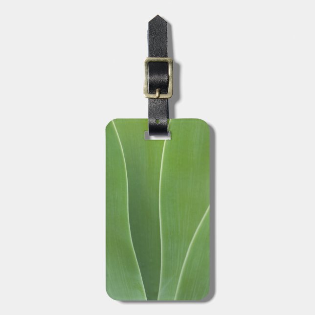 Étiquette À Bagage Fermeture du Plante d'agave (Devant Vertical)
