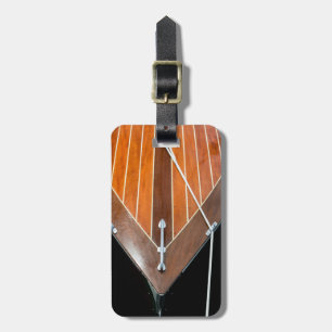 Étiquette À Bagage Festival des bateaux en bois de l'île de Bainbridg