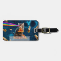Fête de pizza de chat laser