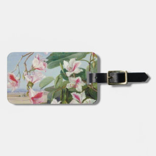 Étiquette À Bagage Fête de printemps Floral Rose Destinée Paix Amour