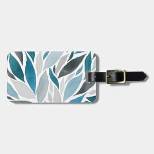 Étiquette À Bagage feuilles d'arbre