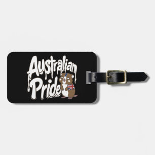 ÉTIQUETTE À BAGAGE FIERTÉ AUSTRALIENNE