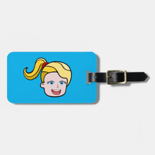 Étiquette À Bagage Fille