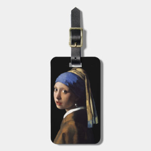 Étiquette À Bagage fille avec boucle d'oreille