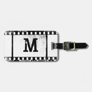 Étiquette À Bagage Film de 35 mm négatif avec le monogramme