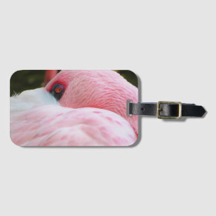 Étiquette À Bagage Flamant rose