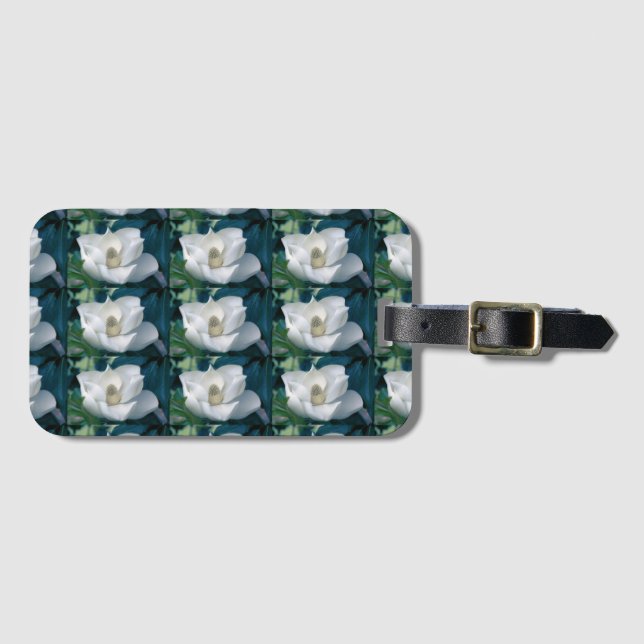 Étiquette À Bagage fleur (Devant Horizontal)