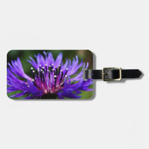 Étiquette À Bagage Fleur de Bleuet Fleurs de Bleuet Paix Amour Destin