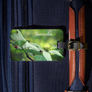 Étiquette À Bagage Fleur de Dogwood sauvage fleurs personnalisées