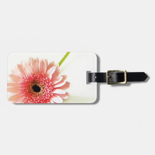 Étiquette À Bagage Fleur de marguerite (Devant horizontal)