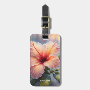 Étiquette À Bagage Fleur d'Hibiscus délicieuse Imaginaire