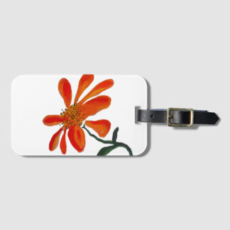 Étiquette À Bagage Fleur d'Orange par Lydia's Art Sangria