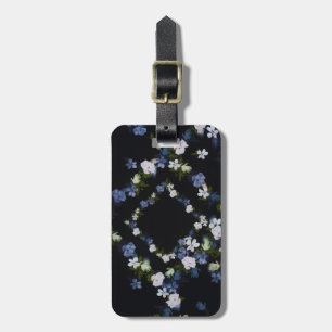 Étiquette À Bagage Fleurs crépusculaires Fleur Fleur Jardin Fleur Éti